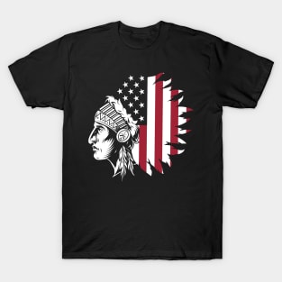 Red Indian Native American T-Shirt